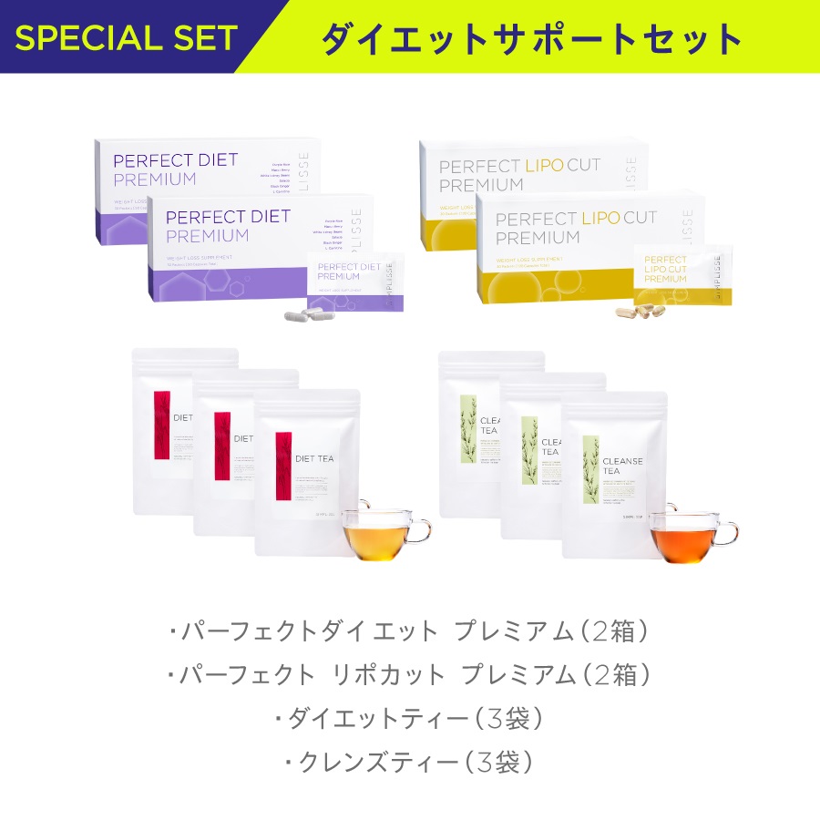 PERFECT DIET PLUS+ ダイエットサプリ 3箱セット SIMPLISSE]パーフェクトダイエット プラス+ | KOBUNSHA SELECT SHOP