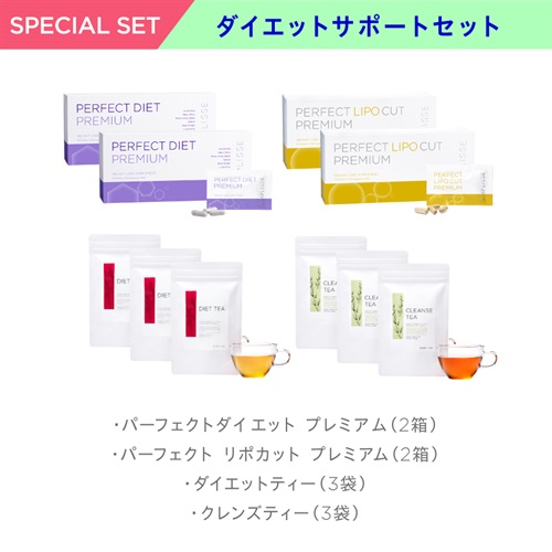 メリハリ育む ダイエットサポートセット